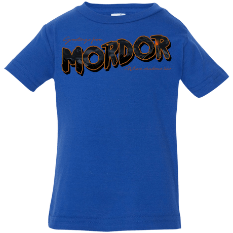 T-Shirts Royal / 6 Months Greetings From Mordor Infant Premium T-Shirt