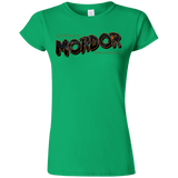 T-Shirts Irish Green / S Greetings From Mordor Junior Slimmer-Fit T-Shirt
