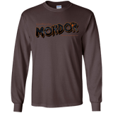 T-Shirts Dark Chocolate / S Greetings From Mordor Men's Long Sleeve T-Shirt