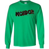 T-Shirts Irish Green / S Greetings From Mordor Men's Long Sleeve T-Shirt