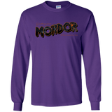 T-Shirts Purple / S Greetings From Mordor Men's Long Sleeve T-Shirt
