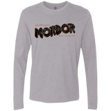 T-Shirts Heather Grey / S Greetings From Mordor Men's Premium Long Sleeve