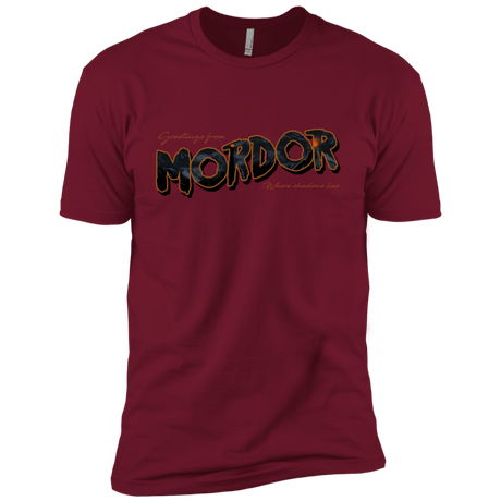 T-Shirts Cardinal / X-Small Greetings From Mordor Men's Premium T-Shirt
