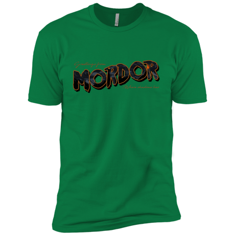 T-Shirts Kelly Green / X-Small Greetings From Mordor Men's Premium T-Shirt