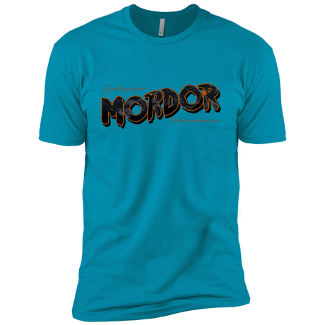 T-Shirts Turquoise / X-Small Greetings From Mordor Men's Premium T-Shirt