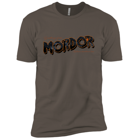 T-Shirts Warm Grey / X-Small Greetings From Mordor Men's Premium T-Shirt