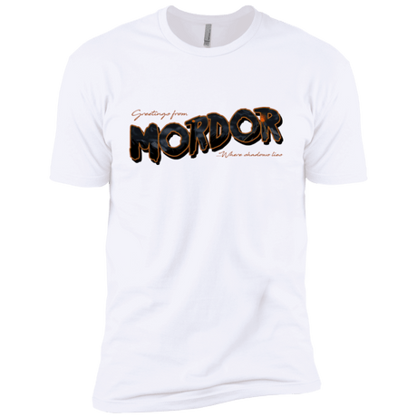 T-Shirts White / X-Small Greetings From Mordor Men's Premium T-Shirt