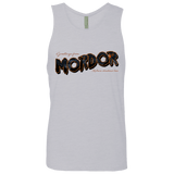 T-Shirts Heather Grey / S Greetings From Mordor Men's Premium Tank Top