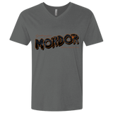 T-Shirts Heavy Metal / X-Small Greetings From Mordor Men's Premium V-Neck