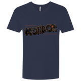 T-Shirts Midnight Navy / X-Small Greetings From Mordor Men's Premium V-Neck