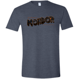 T-Shirts Heather Navy / S Greetings From Mordor Men's Semi-Fitted Softstyle