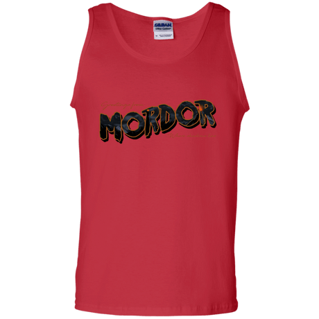 T-Shirts Red / S Greetings From Mordor Men's Tank Top