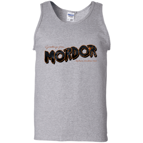 T-Shirts Sport Grey / S Greetings From Mordor Men's Tank Top