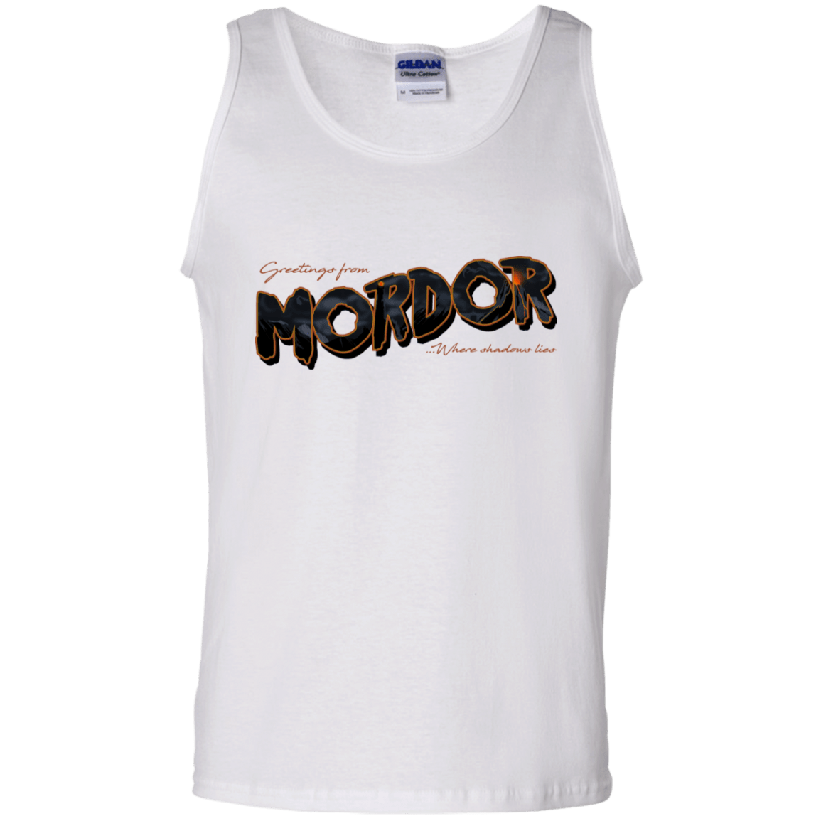 T-Shirts White / S Greetings From Mordor Men's Tank Top
