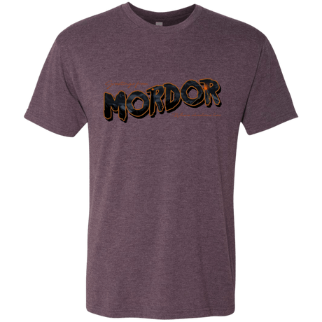 T-Shirts Vintage Purple / S Greetings From Mordor Men's Triblend T-Shirt