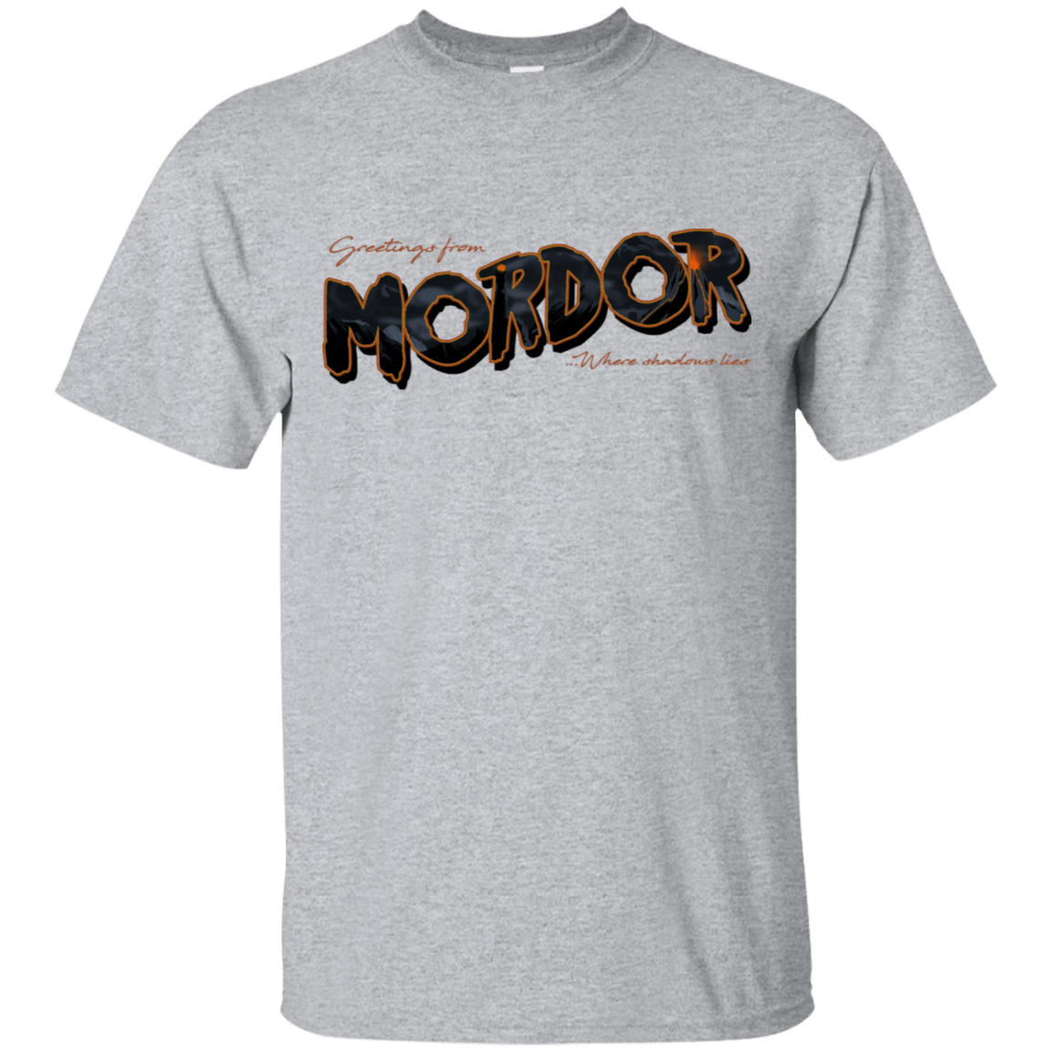T-Shirts Sport Grey / S Greetings From Mordor T-Shirt