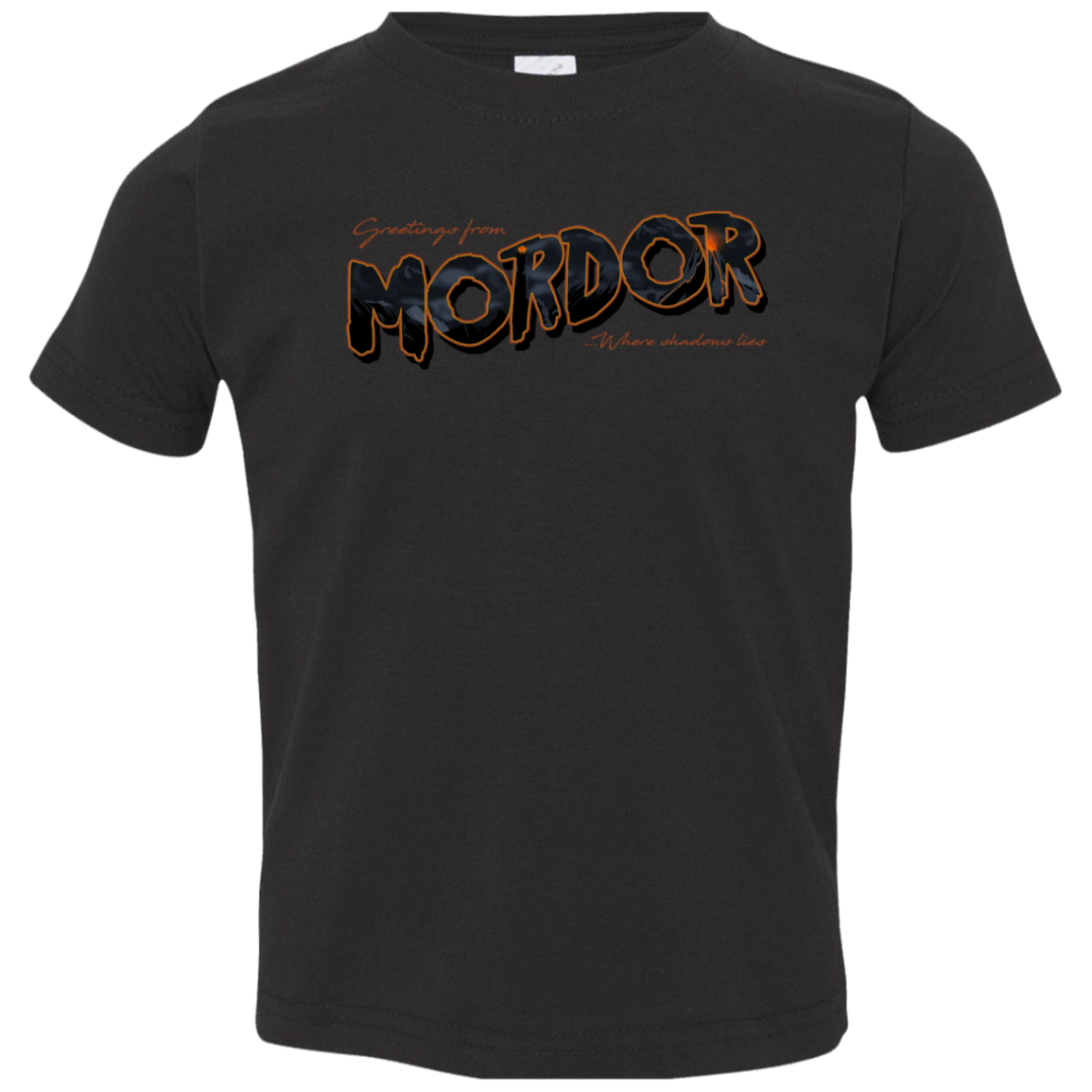T-Shirts Black / 2T Greetings From Mordor Toddler Premium T-Shirt
