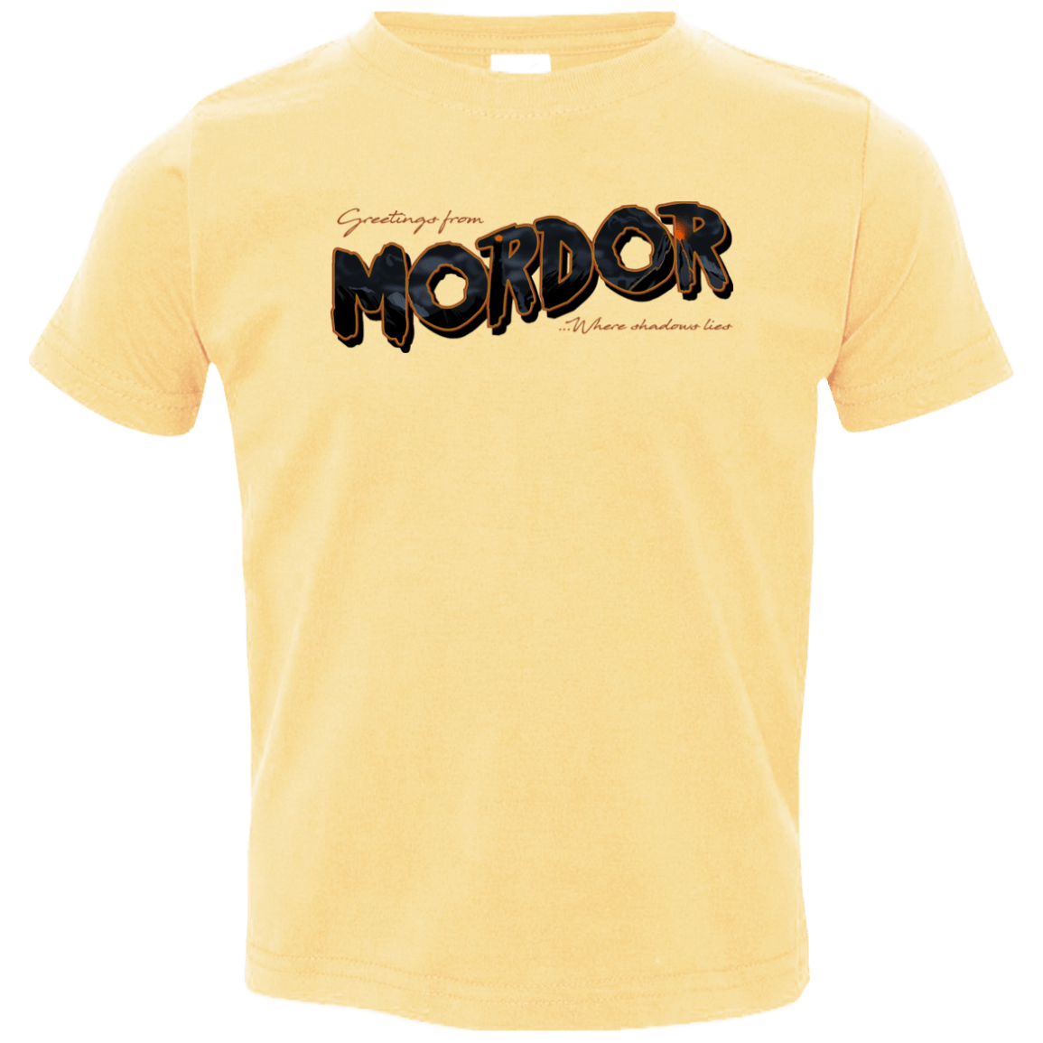 T-Shirts Butter / 2T Greetings From Mordor Toddler Premium T-Shirt