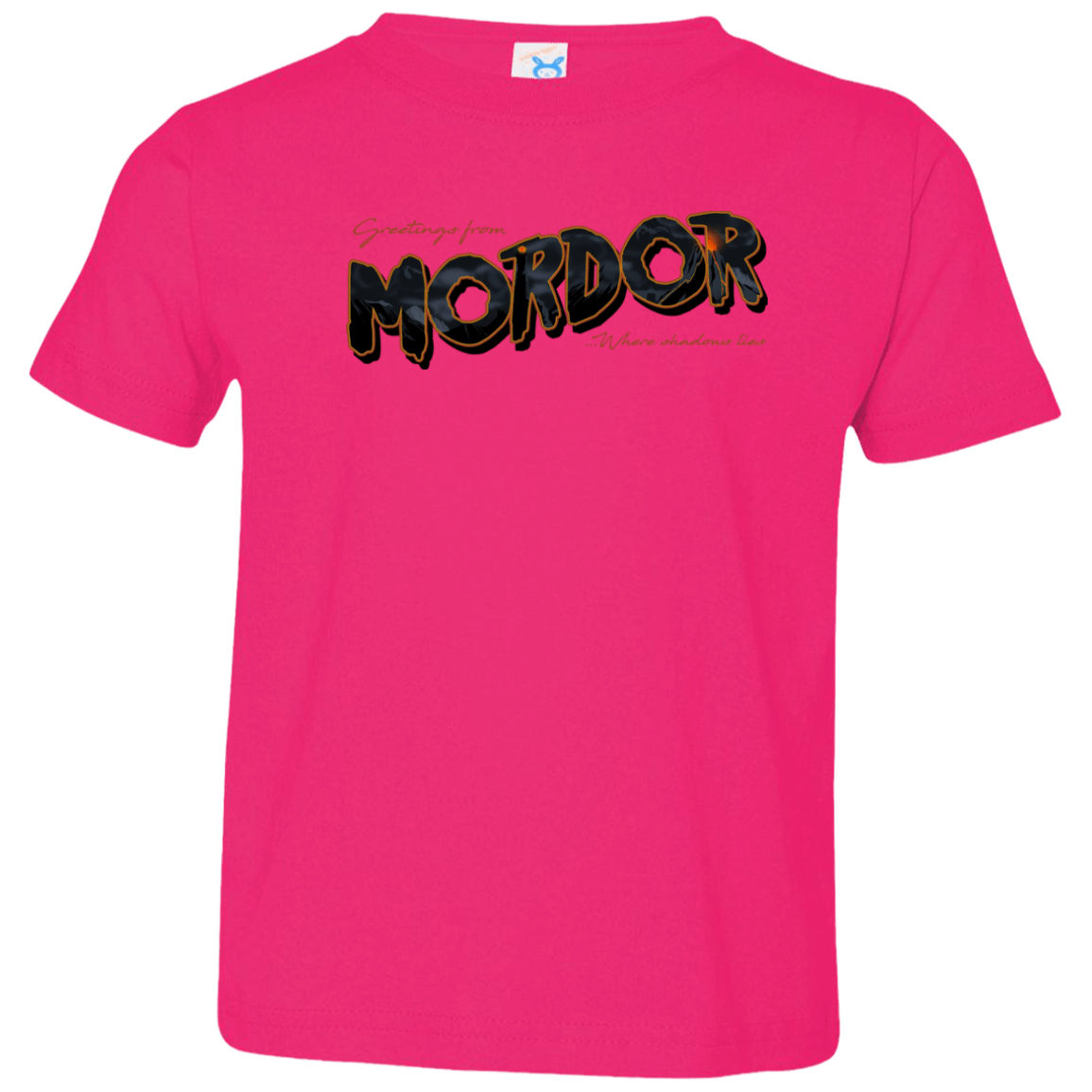 T-Shirts Hot Pink / 2T Greetings From Mordor Toddler Premium T-Shirt