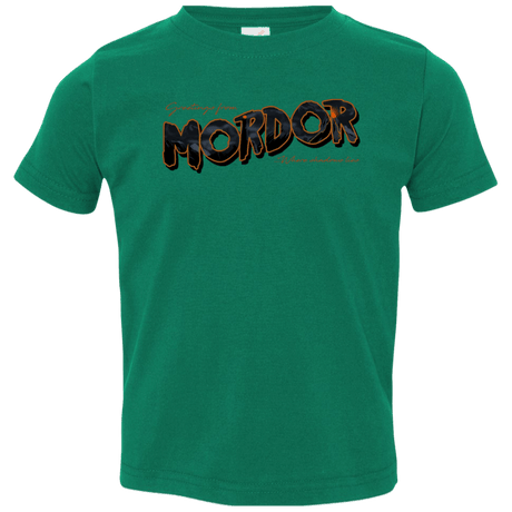 T-Shirts Kelly / 2T Greetings From Mordor Toddler Premium T-Shirt