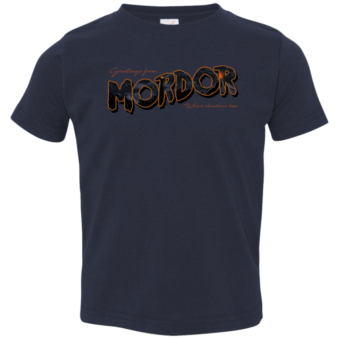 T-Shirts Navy / 2T Greetings From Mordor Toddler Premium T-Shirt