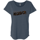 T-Shirts Indigo / X-Small Greetings From Mordor Triblend Dolman Sleeve