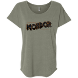 T-Shirts Venetian Grey / X-Small Greetings From Mordor Triblend Dolman Sleeve