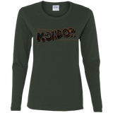 T-Shirts Forest / S Greetings From Mordor Women's Long Sleeve T-Shirt