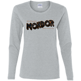 T-Shirts Sport Grey / S Greetings From Mordor Women's Long Sleeve T-Shirt
