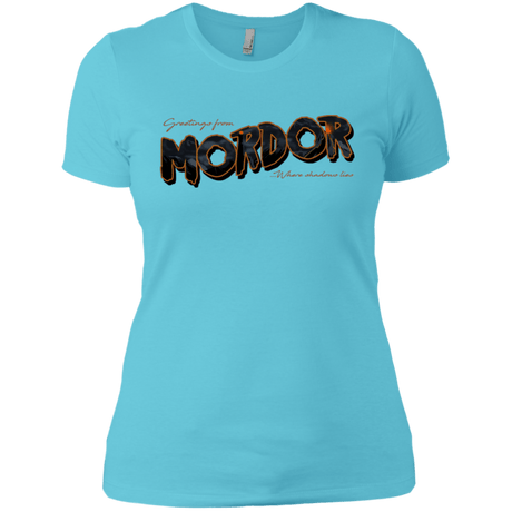 T-Shirts Cancun / X-Small Greetings From Mordor Women's Premium T-Shirt