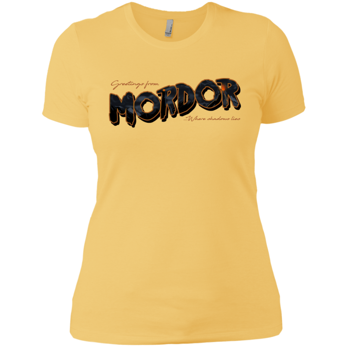 T-Shirts Banana Cream/ / X-Small Greetings From Mordor Women's Premium T-Shirt