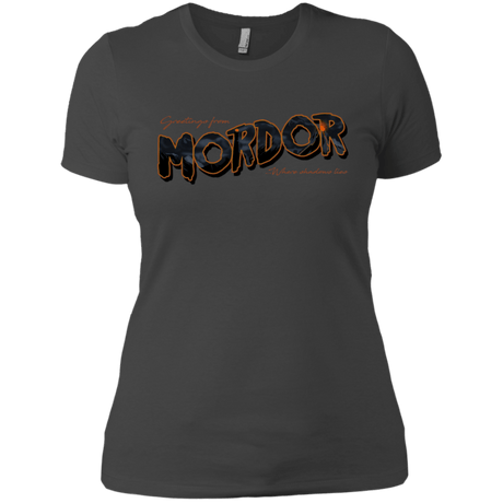 T-Shirts Heavy Metal / X-Small Greetings From Mordor Women's Premium T-Shirt
