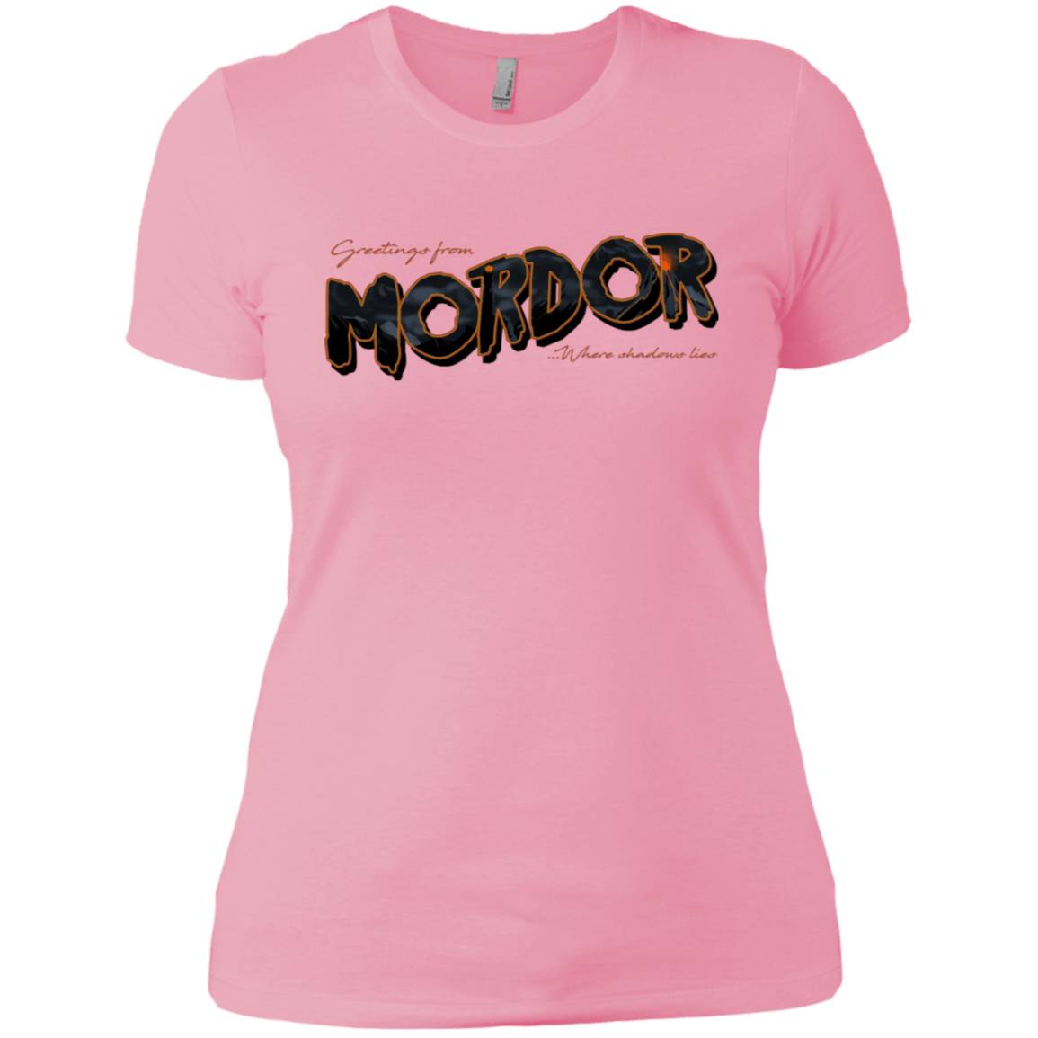T-Shirts Light Pink / X-Small Greetings From Mordor Women's Premium T-Shirt
