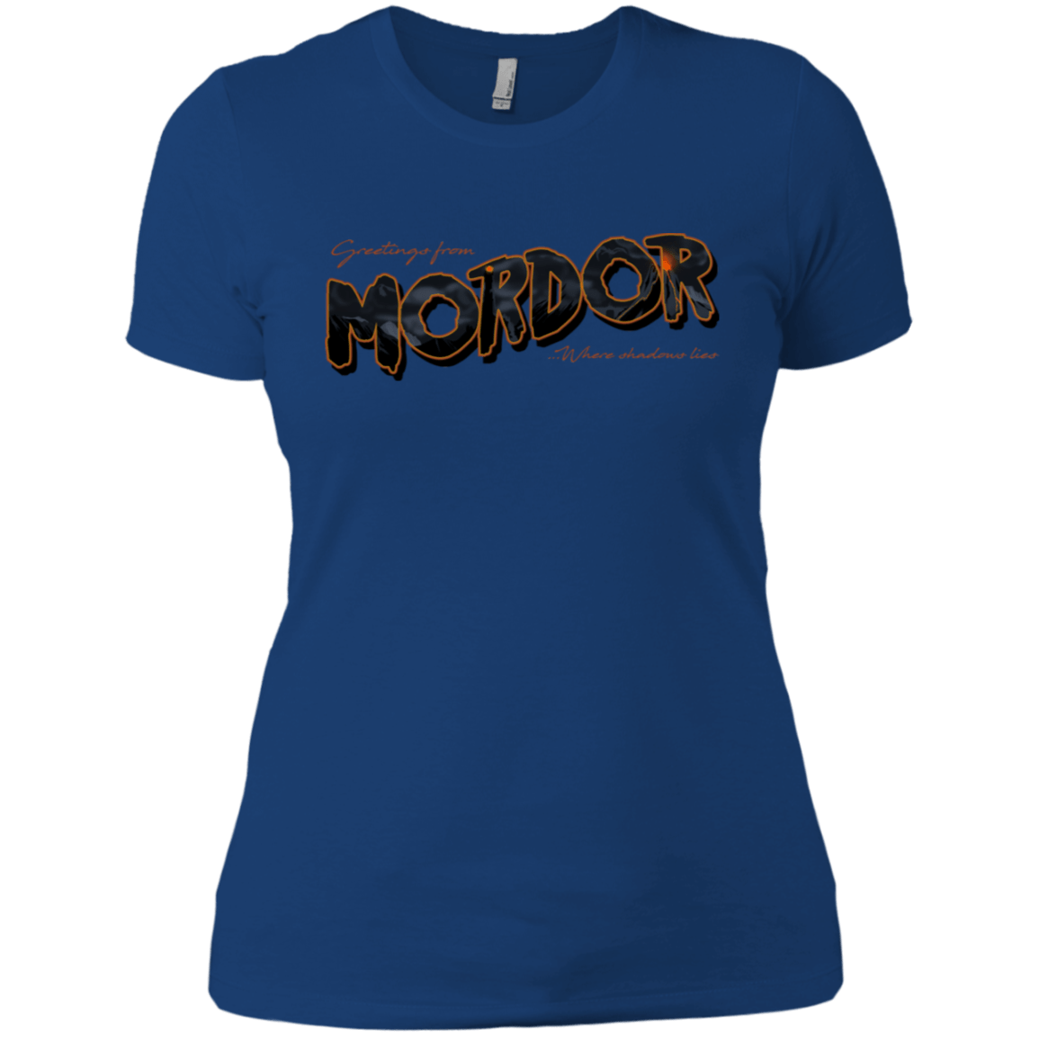T-Shirts Royal / X-Small Greetings From Mordor Women's Premium T-Shirt