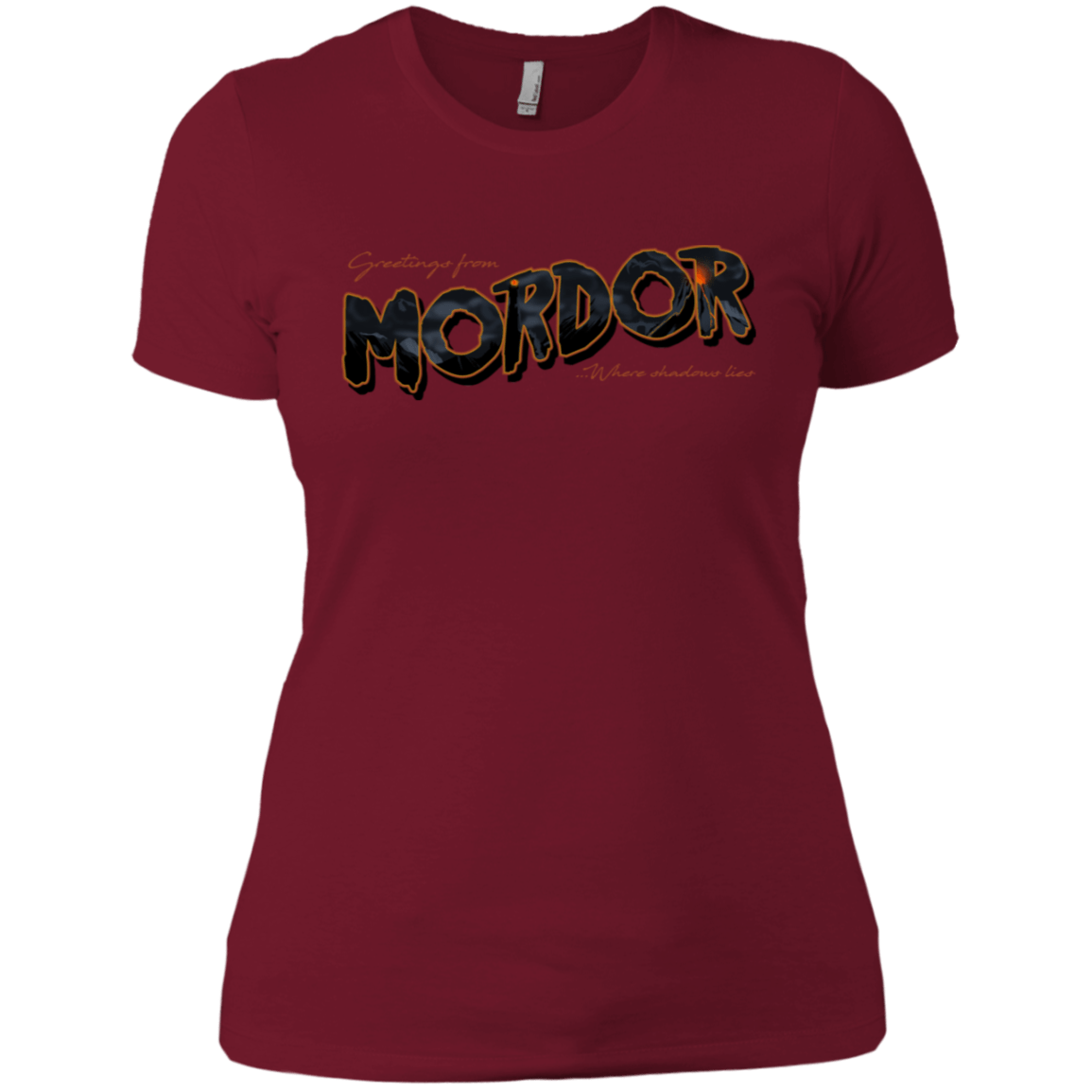 T-Shirts Scarlet / X-Small Greetings From Mordor Women's Premium T-Shirt