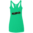T-Shirts Envy / X-Small Greetings From Mordor Women's Triblend Racerback Tank