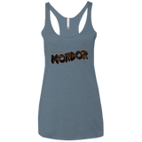T-Shirts Indigo / X-Small Greetings From Mordor Women's Triblend Racerback Tank