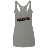 T-Shirts Venetian Grey / X-Small Greetings From Mordor Women's Triblend Racerback Tank