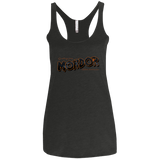 T-Shirts Vintage Black / X-Small Greetings From Mordor Women's Triblend Racerback Tank