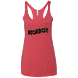 T-Shirts Vintage Red / X-Small Greetings From Mordor Women's Triblend Racerback Tank