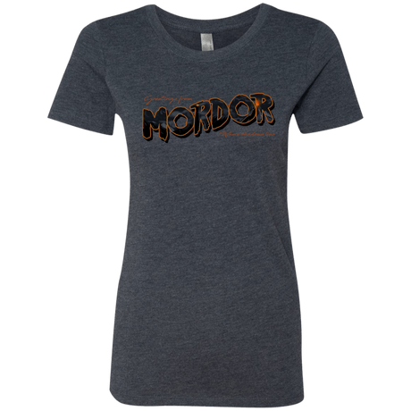 T-Shirts Vintage Navy / S Greetings From Mordor Women's Triblend T-Shirt