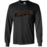 T-Shirts Black / YS Greetings From Mordor Youth Long Sleeve T-Shirt