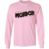 T-Shirts Light Pink / YS Greetings From Mordor Youth Long Sleeve T-Shirt