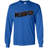 T-Shirts Royal / YS Greetings From Mordor Youth Long Sleeve T-Shirt