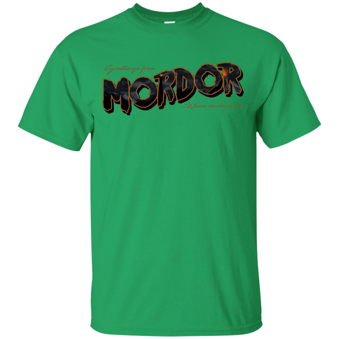 T-Shirts Irish Green / YXS Greetings From Mordor Youth T-Shirt