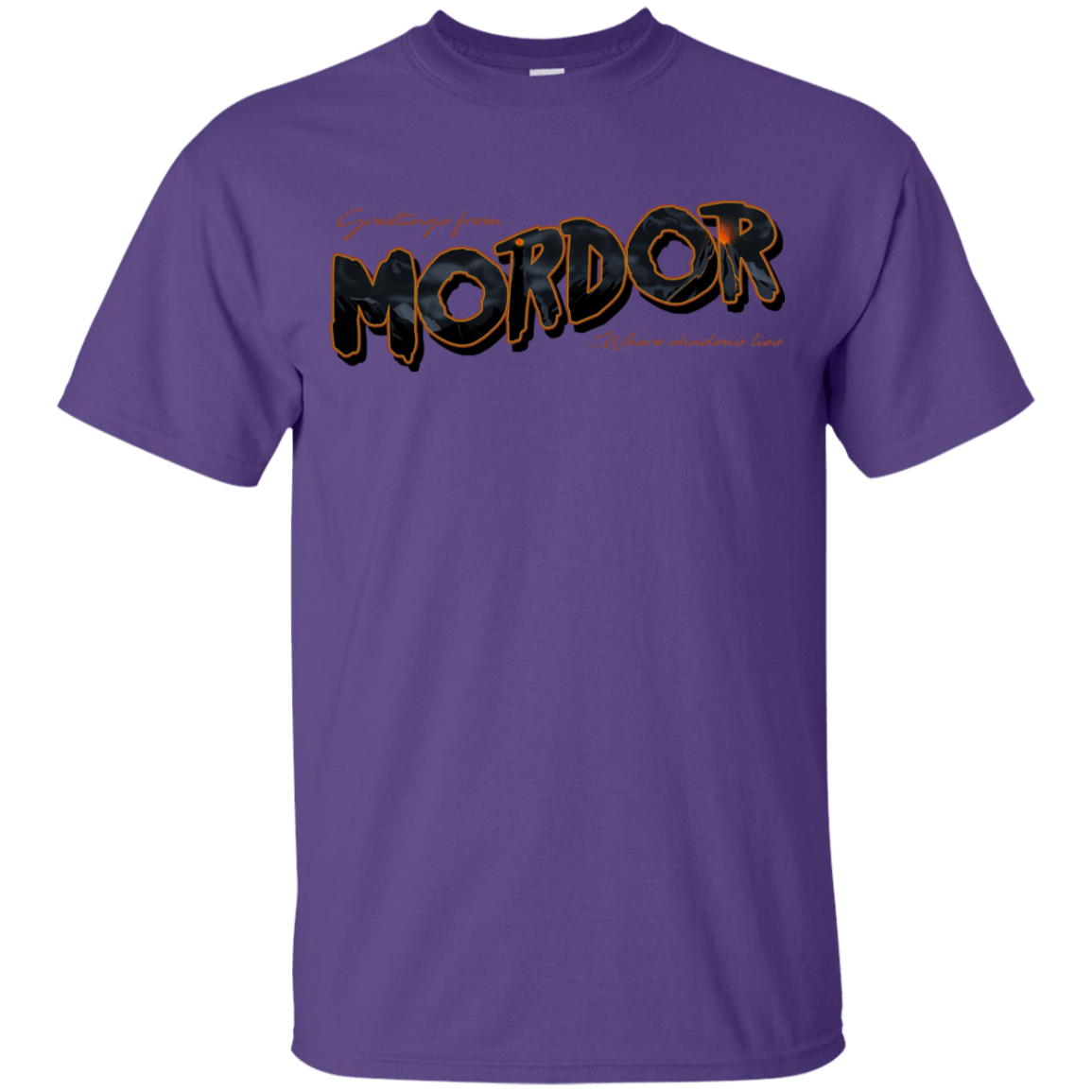 T-Shirts Purple / YXS Greetings From Mordor Youth T-Shirt