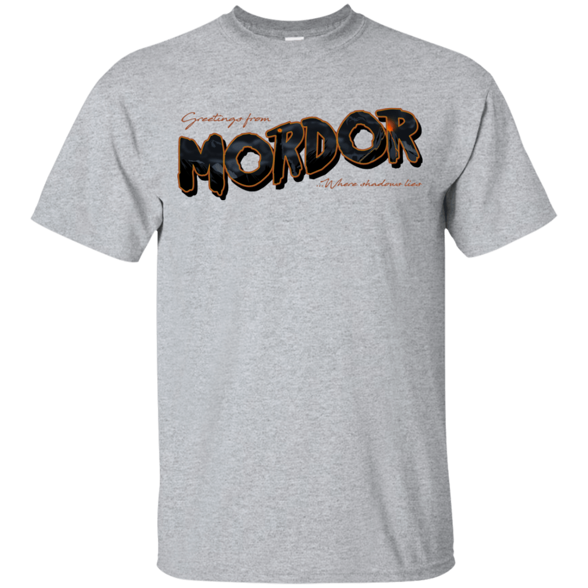 T-Shirts Sport Grey / YXS Greetings From Mordor Youth T-Shirt
