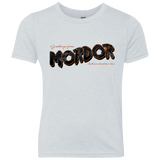 T-Shirts Heather White / YXS Greetings From Mordor Youth Triblend T-Shirt