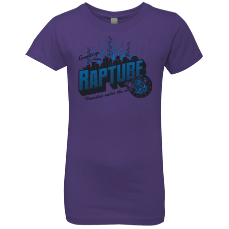 T-Shirts Purple Rush / YXS Greetings from Rapture Girls Premium T-Shirt