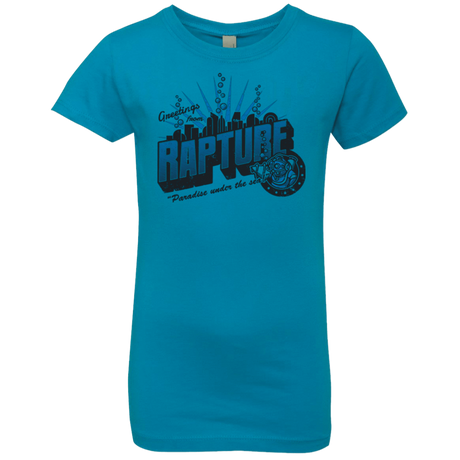 T-Shirts Turquoise / YXS Greetings from Rapture Girls Premium T-Shirt
